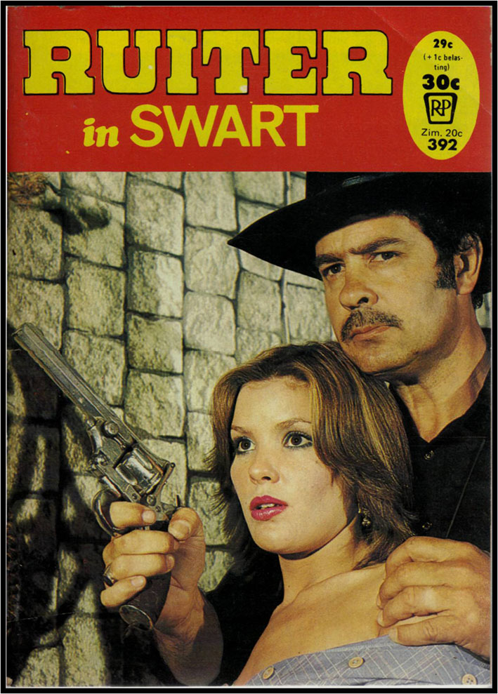 Ruiter in Swart